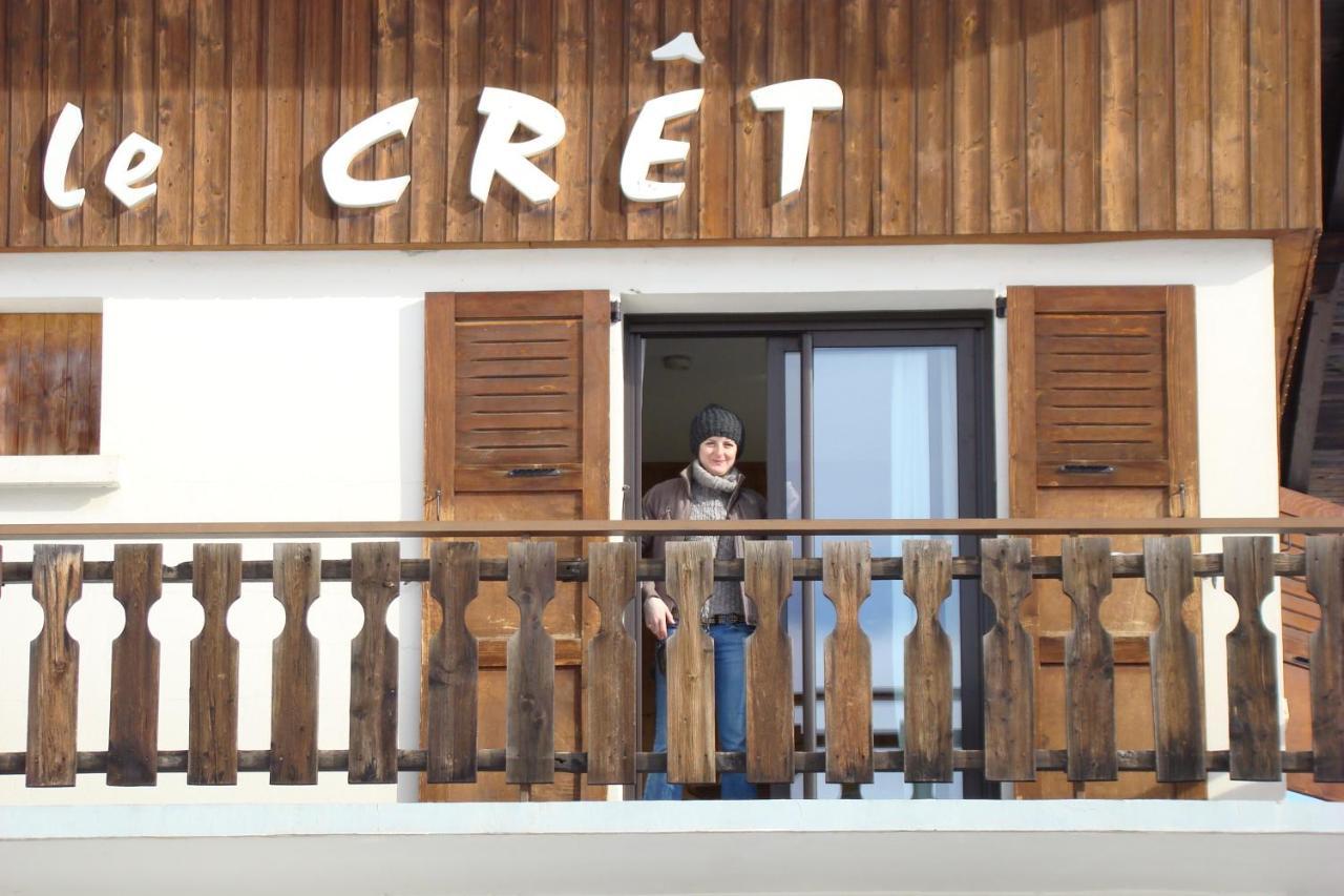 Hotel Le Cret Ле дез Альп Экстерьер фото